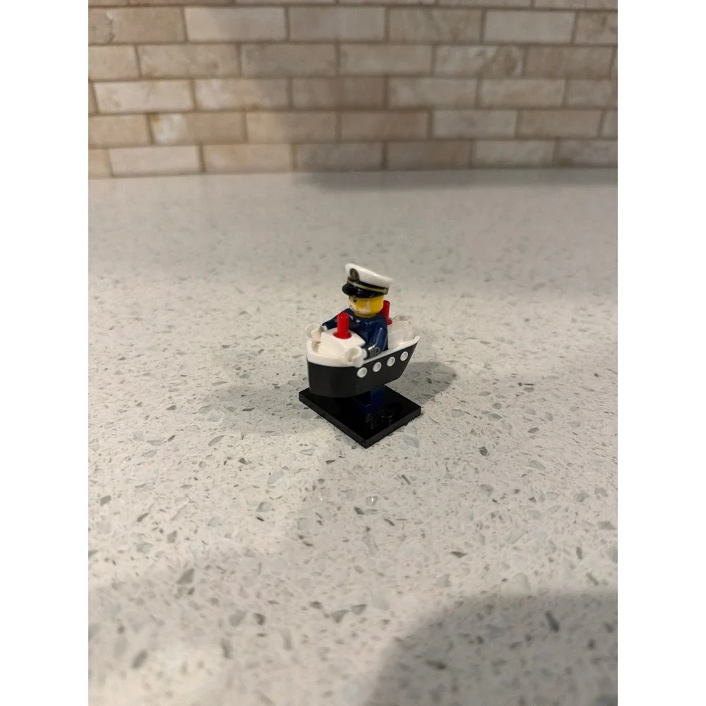 LEGO Ferry Captain Collectible Minifigure Series 23 CMF 71034 Figure Boat